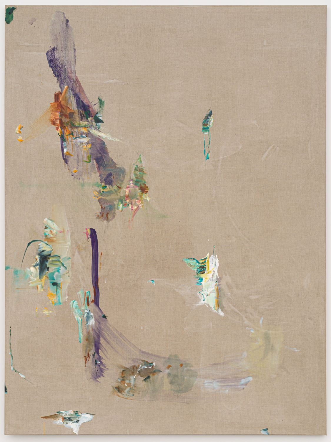 Hinako Miyabayashi, Icicles Chime, 2023, oil on canvas, 240 x 180 cm